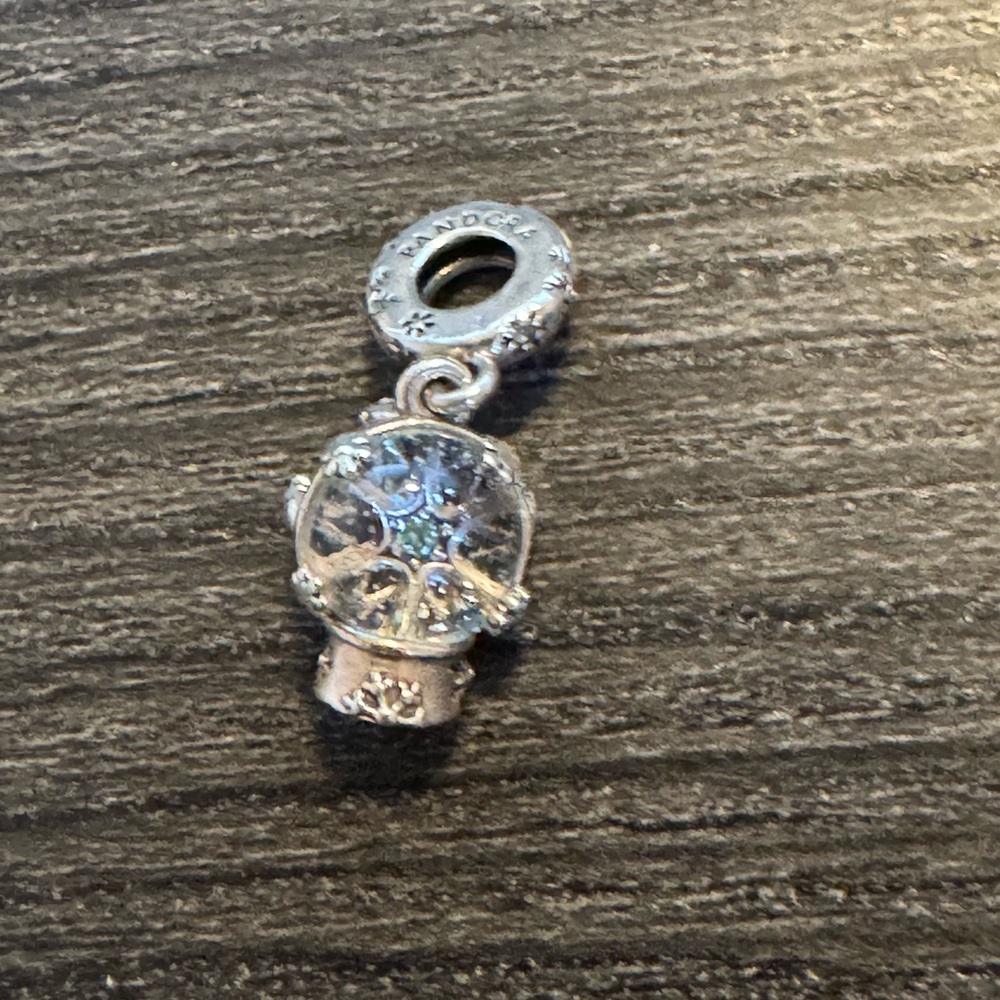 Snow globe charm